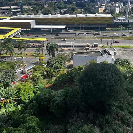 Studio Novo Frente Metro, Ao Lado Shopping Bahia Salvador de Bahía Exterior foto